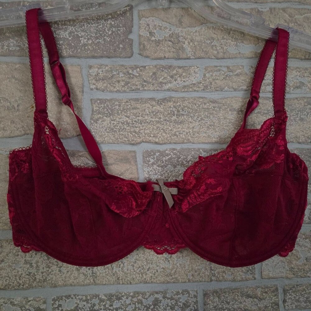 Elle Macpherson bra E75 696 UNLINED lace bra sexy 36DD
